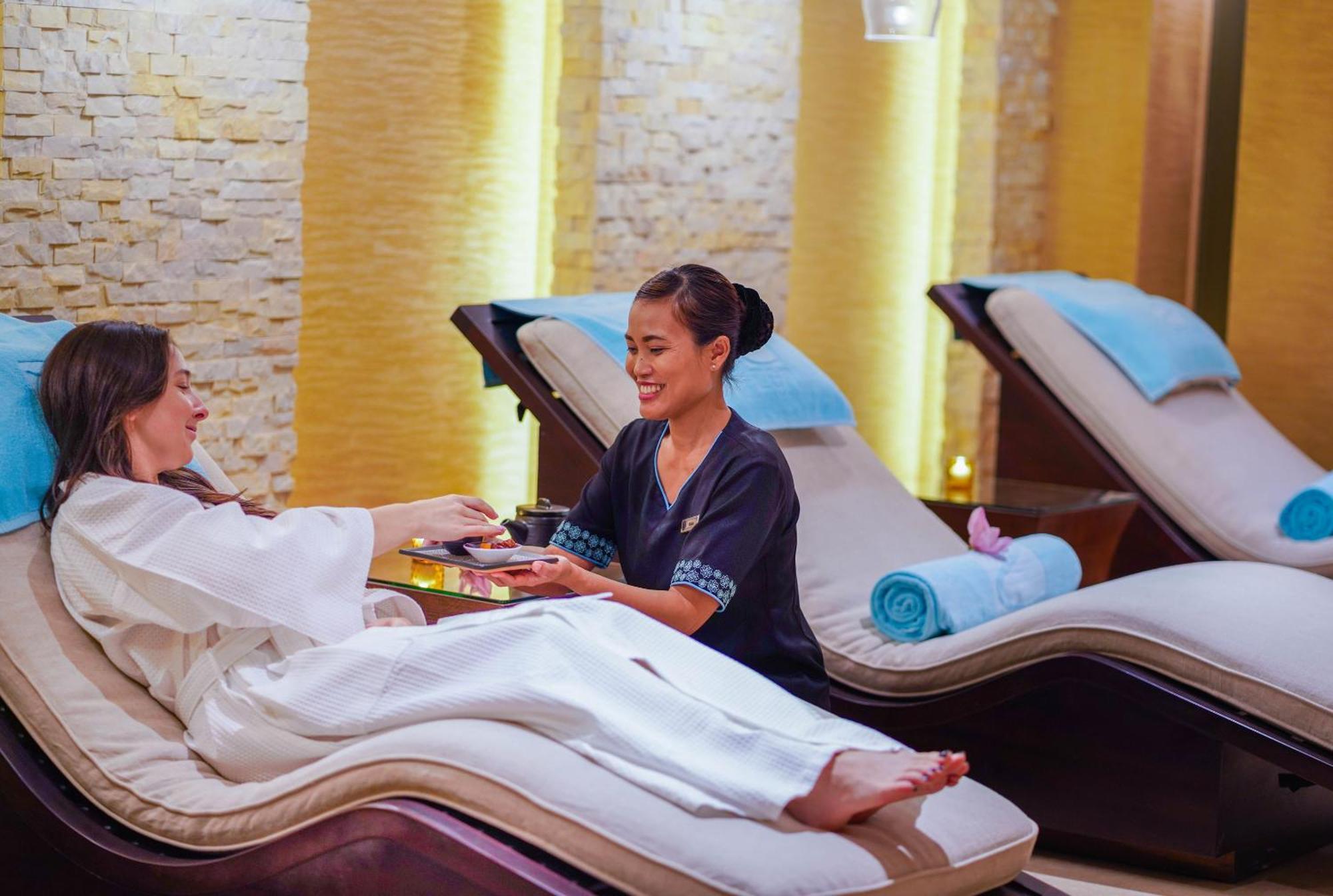 فندق الشاطىء روتانا - أبوظبي أبو ظبي المظهر الخارجي الصورة A spa in Dubai